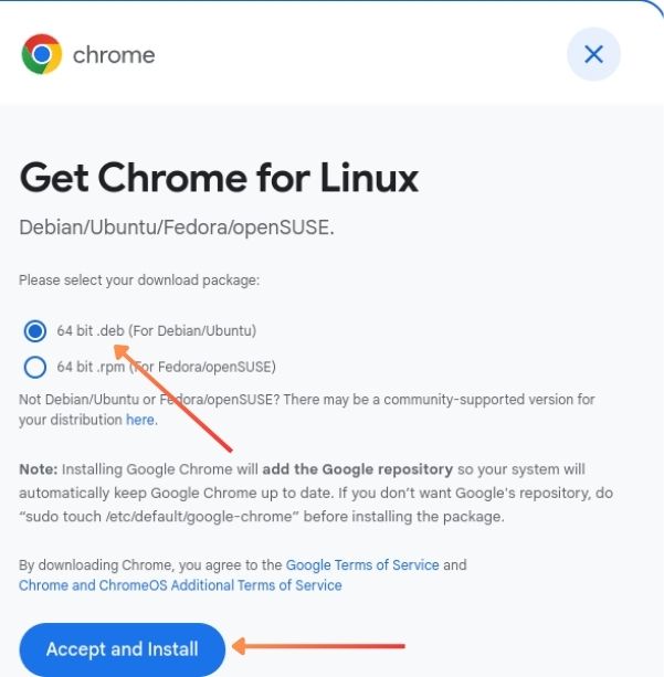 How to Install Chrome in Ubuntu Using Browser 2 1