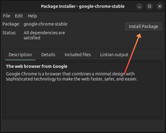 How to Install Chrome in Ubuntu Using Browser-5